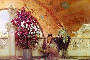 Alma Tadema Unconscious Rivals Sweden oil painting reproduction